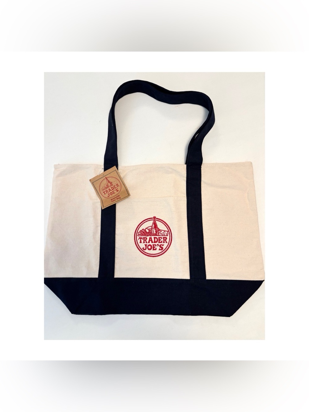 Trader Joe's Canvas Tote Bag
